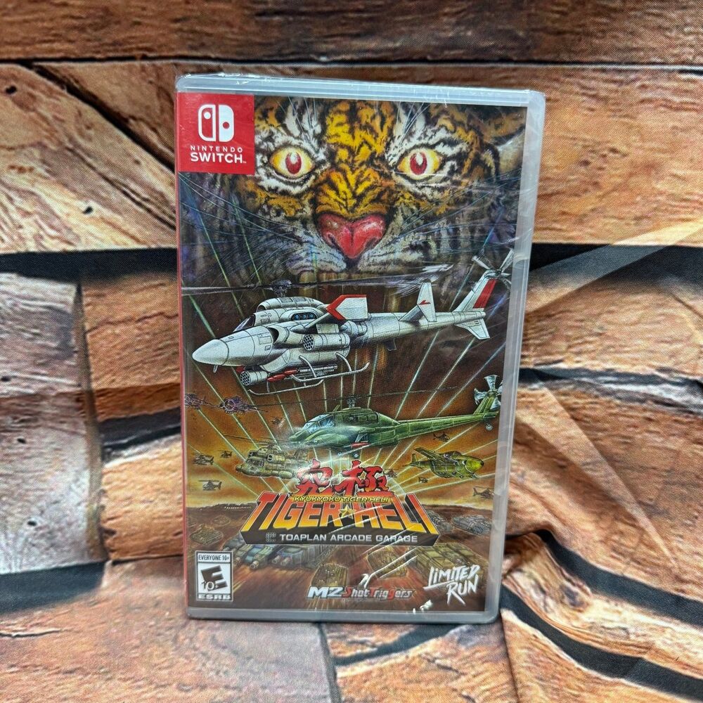 Kyukyoku Tiger Heli Nintendo Switch New Sealed Limited Run Games LRG 217 Shmup